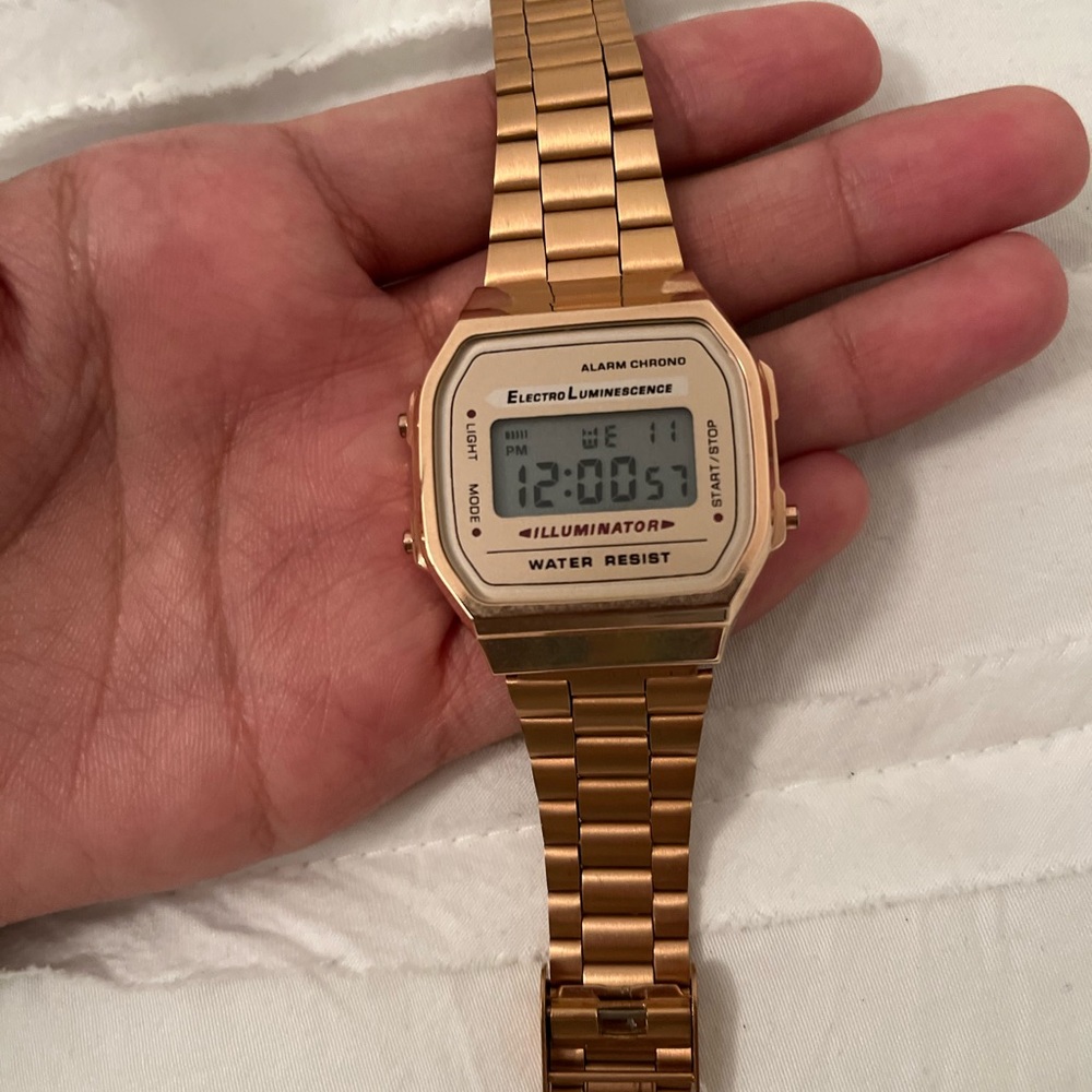 Casio Rose Gold Watch